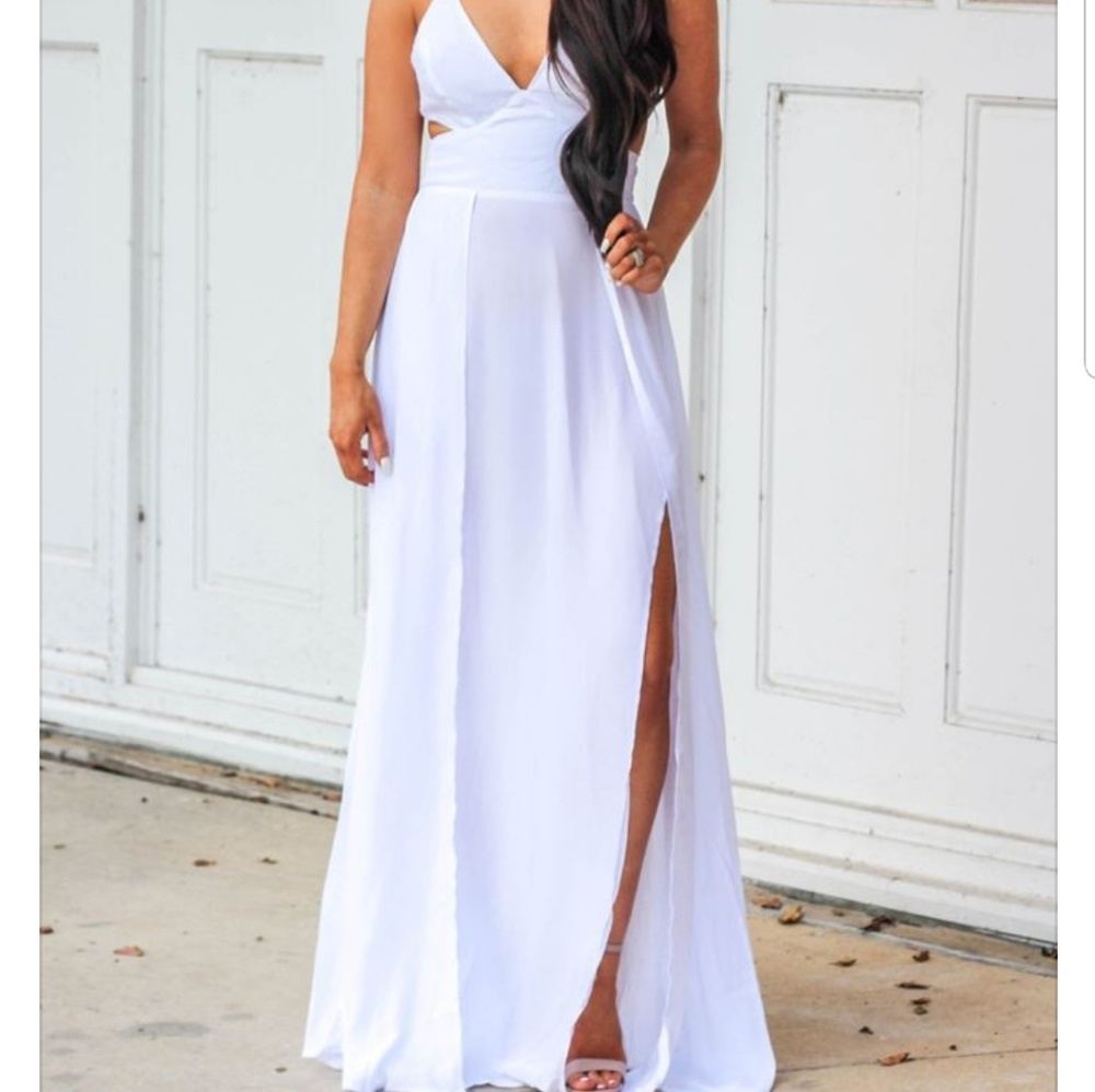 White dress